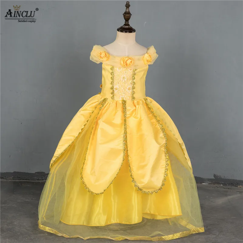 Kids Fair BELLA Girls Christmas Costumes Long Dresses Beauty and The Beast Cosplay Clothing Children Princess Belle Dresses
Kids Fair BELLA Girls Christmas Costumes Long Dresses Beauty and The Beast Cosplay Clothing Children Princess Belle Dresses