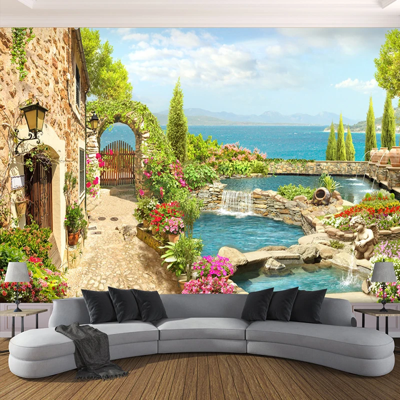 3D фотообои по индивидуальному заказу, настенные 3D обои для спальни, сада, пейзажа, фоновая роспись, домашний декор, гостиной
3D фотообои по индивидуальному заказу, настенные 3D обои для спальни, сада, пейзажа, фоновая роспись, домашний декор, гостиной
