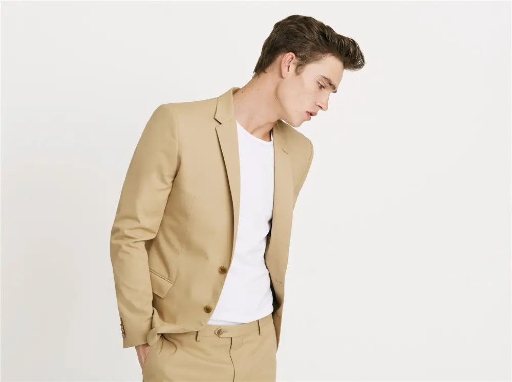 Summer Slim Fit Business Blazers Men's Wedding Suits Groom Tuxedo Prom 2 PC Suit Prom Custom Made Bespoke Suits A068
Summer Slim Fit Business Blazers Men's Wedding Suits Groom Tuxedo Prom 2 PC Suit Prom Custom Made Bespoke Suits A068