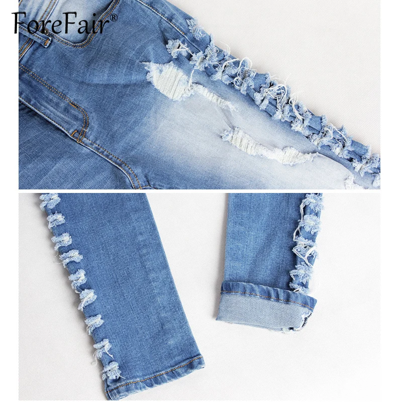 Forefair Fashion Moustache Effect Hole Ripped Jeans S-3XL Plus Size Women Denim Pencil Pants Trousers Vintage Slim Stretchy Jean
Forefair Fashion Moustache Effect Hole Ripped Jeans S-3XL Plus Size Women Denim Pencil Pants Trousers Vintage Slim Stretchy Jean