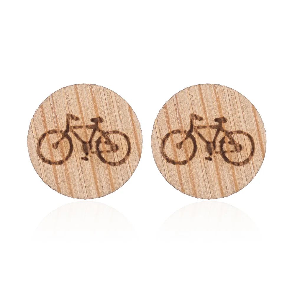 Daisies Cute Bicycle Shape Wooden Stud Earring Bike Pattern Fashion Jewelry for Women Birthday Party Girl Gift
Daisies Cute Bicycle Shape Wooden Stud Earring Bike Pattern Fashion Jewelry for Women Birthday Party Girl Gift