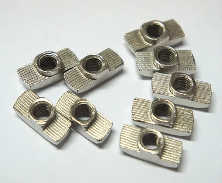 50PCS M3 M4 M5 Hammer Nut Aluminum Connector T Fastener Sliding Nut Nickel Plated Carbon Steel for 2020 Aluminum Profile
50PCS M3 M4 M5 Hammer Nut Aluminum Connector T Fastener Sliding Nut Nickel Plated Carbon Steel for 2020 Aluminum Profile