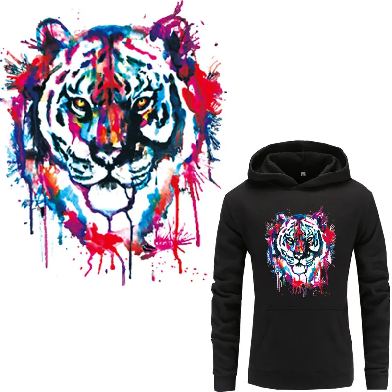 tiger patches for clothing painting sticker iron on transfer for T-shirt hoodies diy patch thermocollants vetement parches ropa
tiger patches for clothing painting sticker iron on transfer for T-shirt hoodies diy patch thermocollants vetement parches ropa