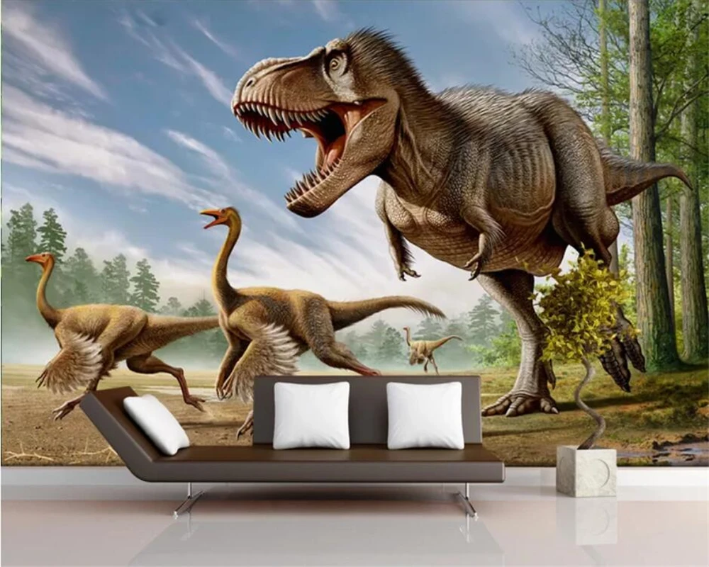 beibehang Wallpaper custom wallpaper mural photo 3D dinosaur living room bedroom TV background wall decorative painting
beibehang Wallpaper custom wallpaper mural photo 3D dinosaur living room bedroom TV background wall decorative painting