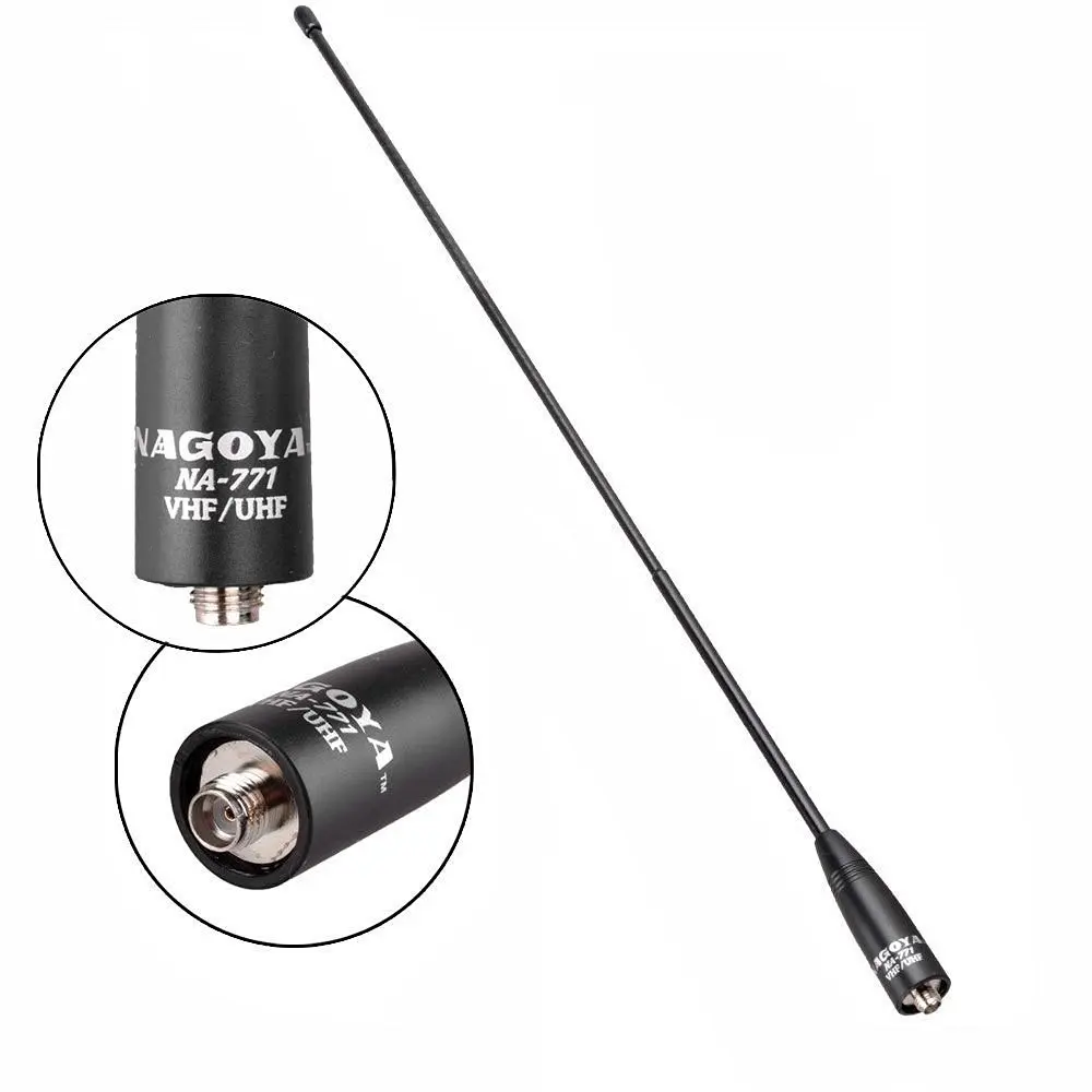 5 шт. 100% оригинал NAGOYA NA 771 VHF/UHF двухдиапазонная антенна для SMA F BaoFeng UV 5R 5RA B5 Plus 5RE 82 TG