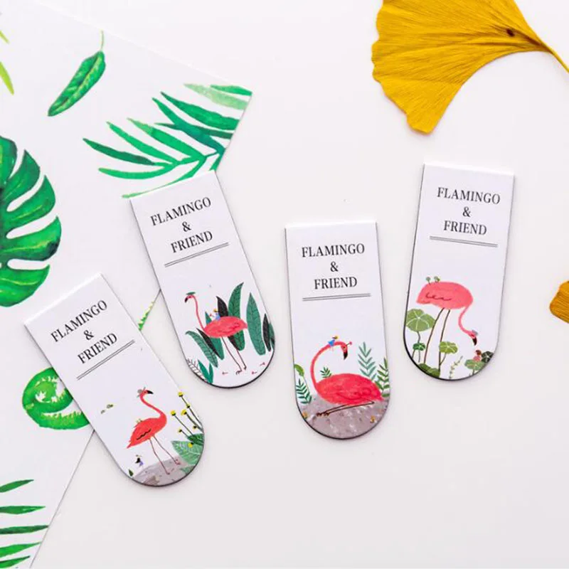 Cute Fresh Flamingo Magnet Bookmark Student Multi-Function Handbook Page Bookmark Office School Supplies Korea Stationery
Cute Fresh Flamingo Magnet Bookmark Student Multi-Function Handbook Page Bookmark Office School Supplies Korea Stationery
