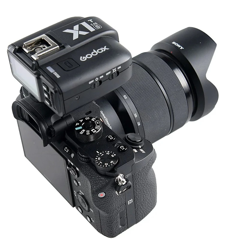 Godox X1S TTL 1/8000s 2.4G Wireless Trigger Transmitter for Sony A6500 A6300 A9 A7II A7SII A7RII DSLR Cameras with MI Shoe X1T-S
Godox X1S TTL 1/8000s 2.4G Wireless Trigger Transmitter for Sony A6500 A6300 A9 A7II A7SII A7RII DSLR Cameras with MI Shoe X1T-S