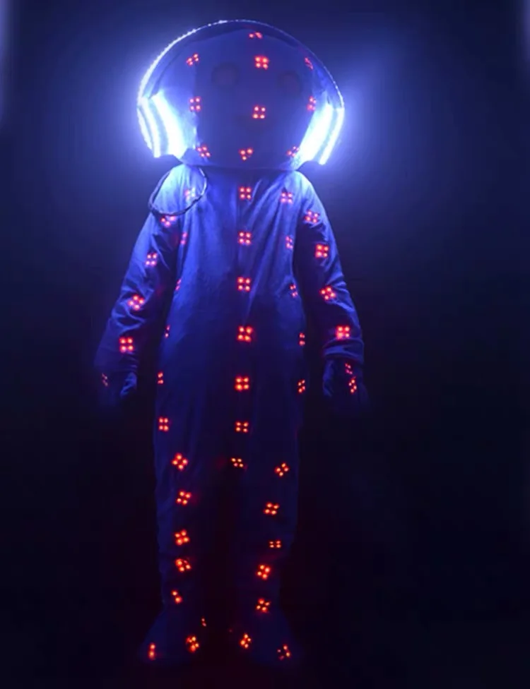 LED color luminescent head figure cartoon costume nightclub bar mascot parade costumes props
LED color luminescent head figure cartoon costume nightclub bar mascot parade costumes props