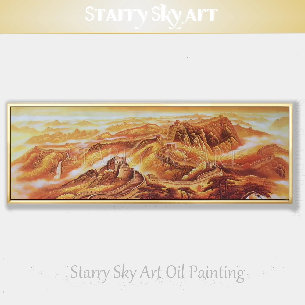 Artist Hand-painted High Quality The Great Wall Oil Painting on Canvas The Famous Building in World The Great Wall Oil Painting
Artist Hand-painted High Quality The Great Wall Oil Painting on Canvas The Famous Building in World The Great Wall Oil Painting