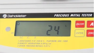 DH-900K DahoMeter 2 Years Warranty Original Factory Gold Density Tester , Gold Purity Tester , Gold Analyzer Good Quality
DH-900K DahoMeter 2 Years Warranty Original Factory Gold Density Tester , Gold Purity Tester , Gold Analyzer Good Quality