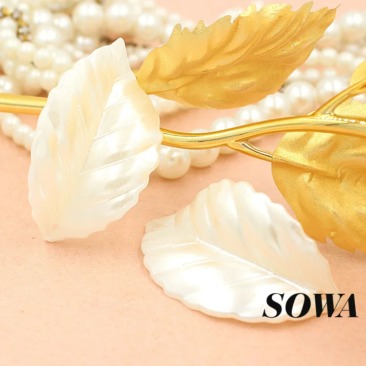 Sale!30Pcs Big 29*20mm Ivory Color ABS Craft Resin Imitation Pearls Leaf Effect 3D Maple Designed Beads For DIYJewelry Making
Sale!30Pcs Big 29*20mm Ivory Color ABS Craft Resin Imitation Pearls Leaf Effect 3D Maple Designed Beads For DIYJewelry Making
