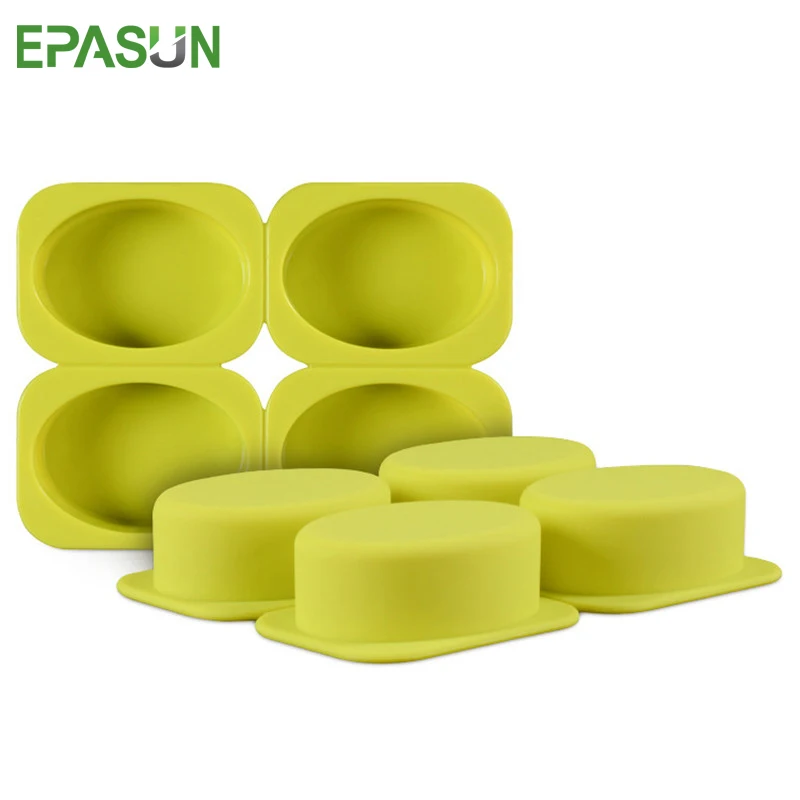 EPASUN 4 Holes 3D Silicone Soap Mold Form for Soap Making Fondant Cake Mould Molds Seifenform Molde Jabon DIY Baking Tools
EPASUN 4 Holes 3D Silicone Soap Mold Form for Soap Making Fondant Cake Mould Molds Seifenform Molde Jabon DIY Baking Tools