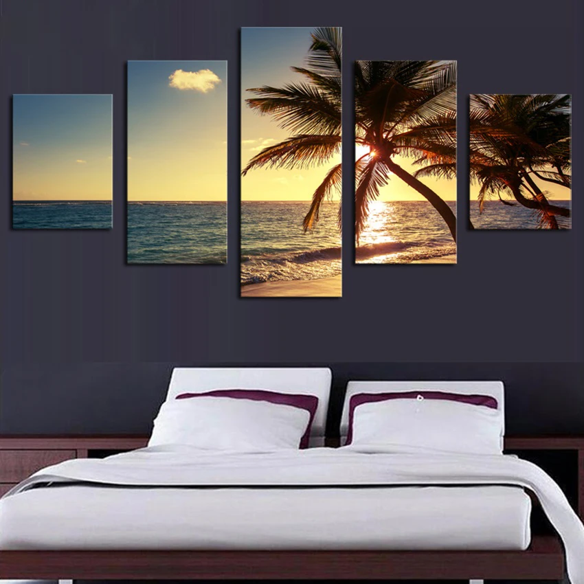 Hot sale modern beautiful landscape painting on canvas home decor for gift unframed 5 pieces art work free shipping
Hot sale modern beautiful landscape painting on canvas home decor for gift unframed 5 pieces art work free shipping