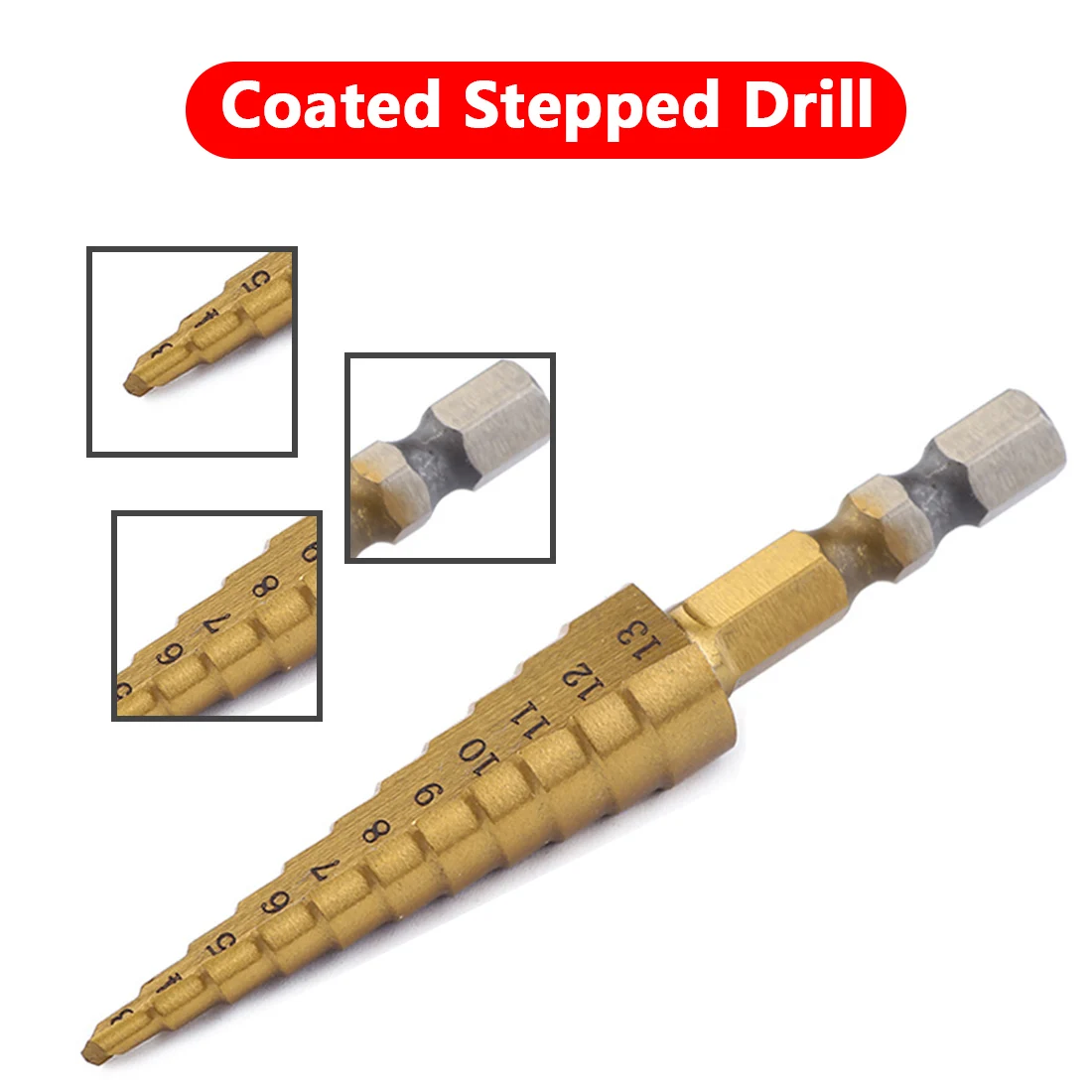 1pcs Titanium Coated Drill Bits HSS High Speed Steel Drill Bits Tool Carbide Drill Mini Drill Bit High Quality Power Tools 3-13m
1pcs Titanium Coated Drill Bits HSS High Speed Steel Drill Bits Tool Carbide Drill Mini Drill Bit High Quality Power Tools 3-13m