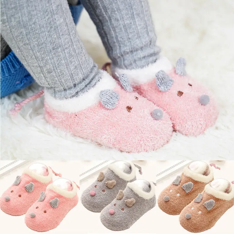 Anti-Slip Floor Socks Warm Socks for Toddler Baby Boy Girl Autumn Winter Fluff Cartoon Socks Slipper Boots Indoor Walk Learning
Anti-Slip Floor Socks Warm Socks for Toddler Baby Boy Girl Autumn Winter Fluff Cartoon Socks Slipper Boots Indoor Walk Learning