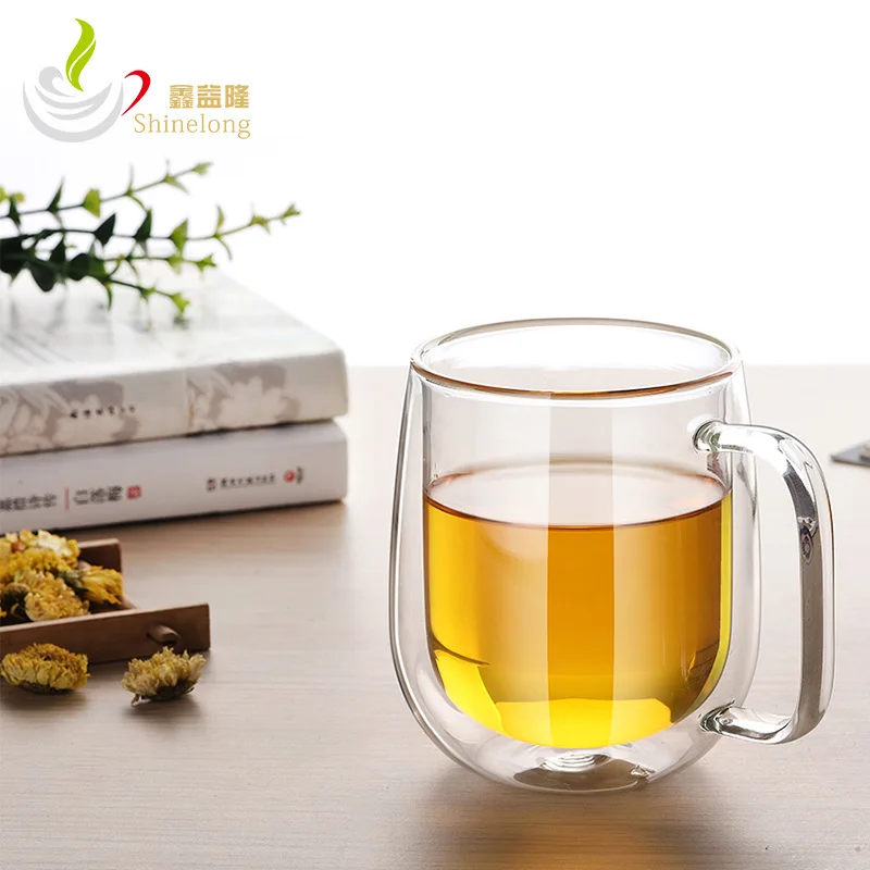 Double deck big belly transparent Mug high-end heat-resistant tea cup high borosilicate food grade heat-resistant glass
Double deck big belly transparent Mug high-end heat-resistant tea cup high borosilicate food grade heat-resistant glass
