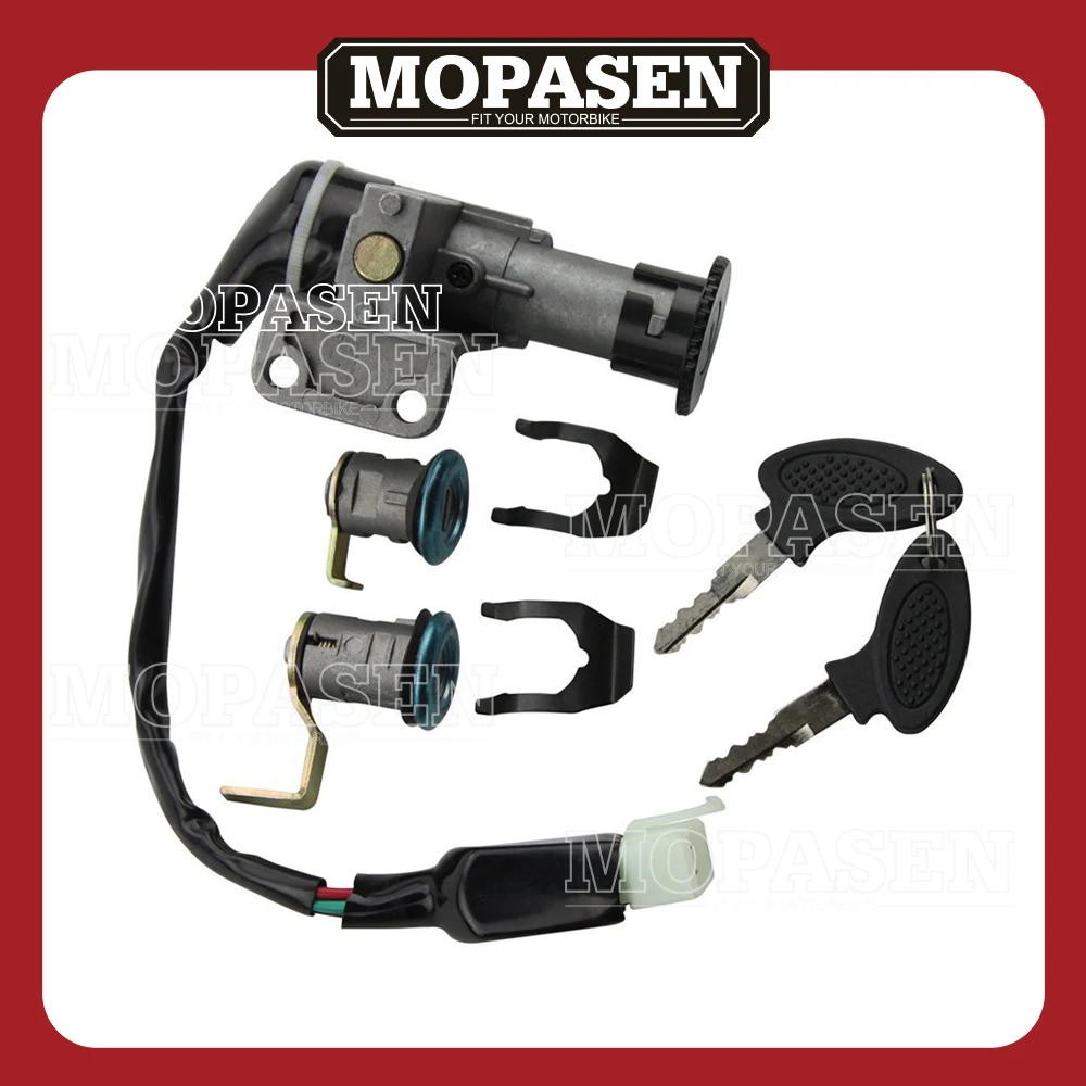 Motorcycle Ignition Switch Key Assembly for GY6 49CC 50CC Chinese Moped Scooter Jonway 50QT-21 Motorbike Accessories Parts
Motorcycle Ignition Switch Key Assembly for GY6 49CC 50CC Chinese Moped Scooter Jonway 50QT-21 Motorbike Accessories Parts