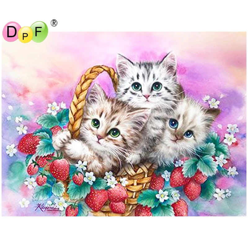 DPF DIY подарок клубника котенок 5D полная круглая алмазная живопись магический куб Вышивка крестиком Алмазная Вышивка ремесла Мозаика Декор
DPF DIY подарок клубника котенок 5D полная круглая алмазная живопись магический куб Вышивка крестиком Алмазная Вышивка ремесла Мозаика Декор
