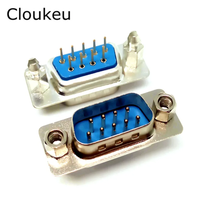 5Pcs With fixed screw DP9 pin Male Insert plate type PCB Connector RS232 serial port DB9 adapter
5Pcs With fixed screw DP9 pin Male Insert plate type PCB Connector RS232 serial port DB9 adapter