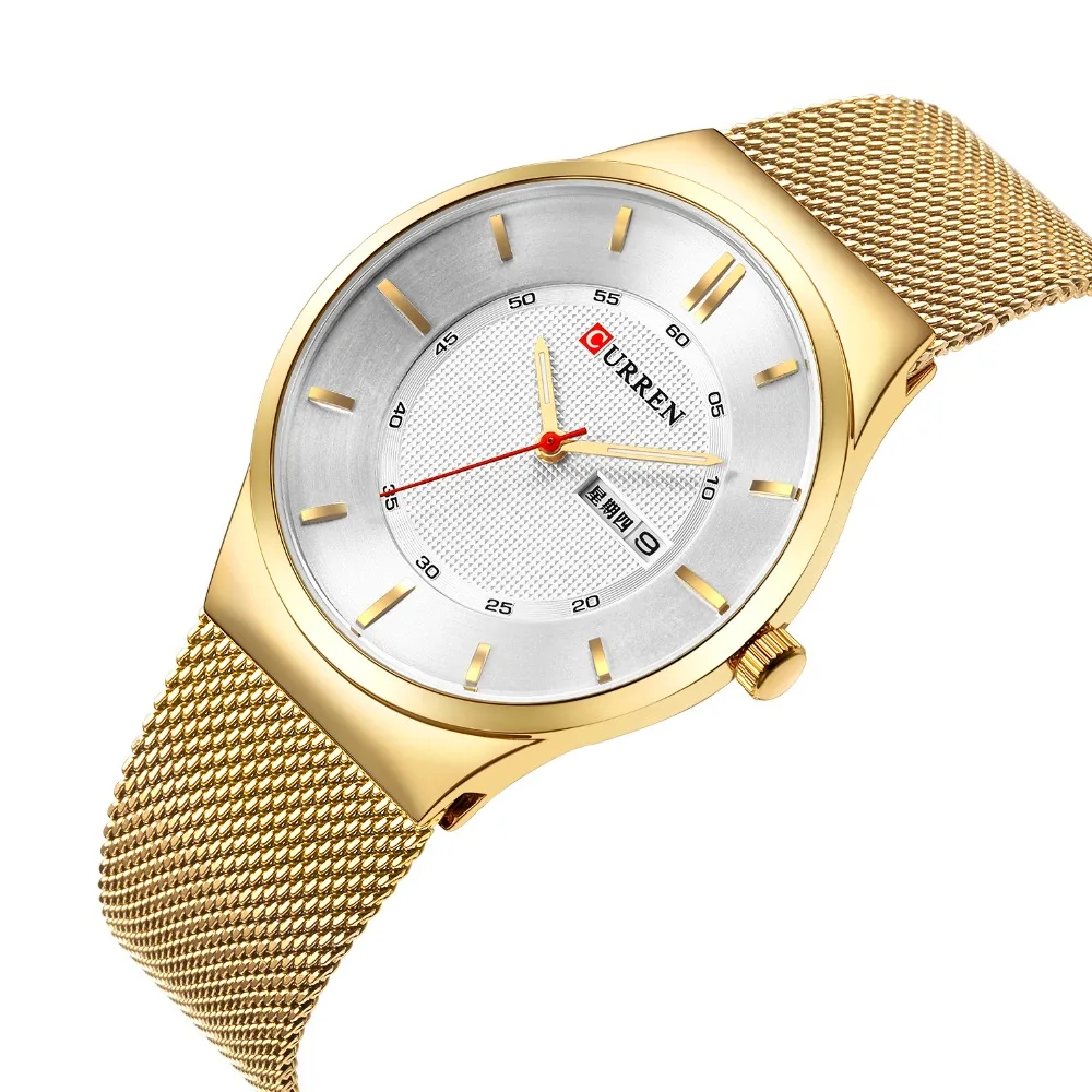 Curren Mens Watches Top Luxury Brand Curren Men Unique Sports Watch Men's Quartz Date Clock Waterproof Wrist Watch Relogio Time
Curren Mens Watches Top Luxury Brand Curren Men Unique Sports Watch Men's Quartz Date Clock Waterproof Wrist Watch Relogio Time