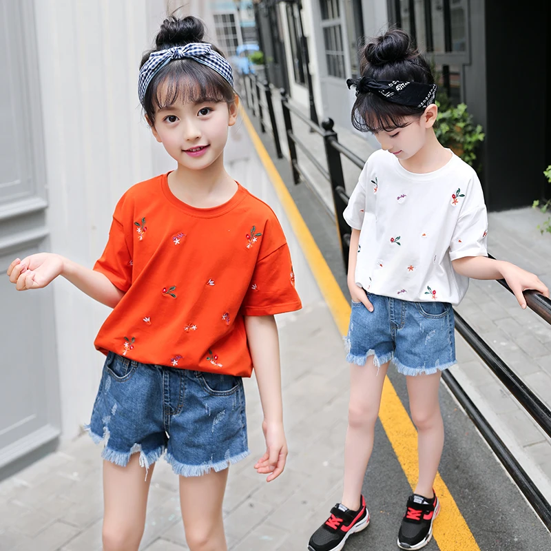 Modis Baby Girls T-shirts for Kids Clothes O-Neck Short Sleeve Print Soft Cotton Tee Shirts Casual Girls Outwear Vestidos
Modis Baby Girls T-shirts for Kids Clothes O-Neck Short Sleeve Print Soft Cotton Tee Shirts Casual Girls Outwear Vestidos