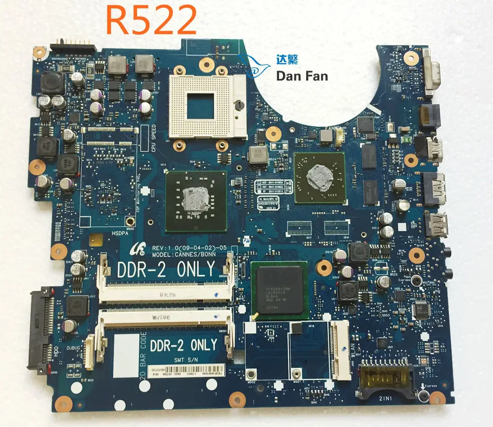 BA92-05738A For Samsung NP-R522 R522 Laptop Motherboard BA92-05738B BA41-01060A Mainboard 100%tested fully work
BA92-05738A For Samsung NP-R522 R522 Laptop Motherboard BA92-05738B BA41-01060A Mainboard 100%tested fully work