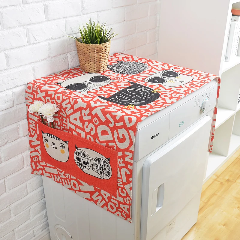 Drum washing machine cover cloth Refrigerator Dust cover cloth Bedside table dust cover cloth Cotton linen cloth cover towel
Drum washing machine cover cloth Refrigerator Dust cover cloth Bedside table dust cover cloth Cotton linen cloth cover towel