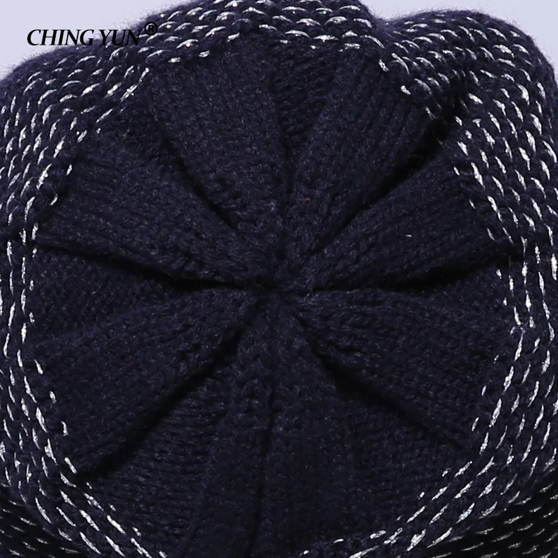 New Winter Woman Knitted Hats lady Warm Caps Diamond Solid Thicker Girls Gold thread Cap Cute High Quality Wool Female Hat New
New Winter Woman Knitted Hats lady Warm Caps Diamond Solid Thicker Girls Gold thread Cap Cute High Quality Wool Female Hat New