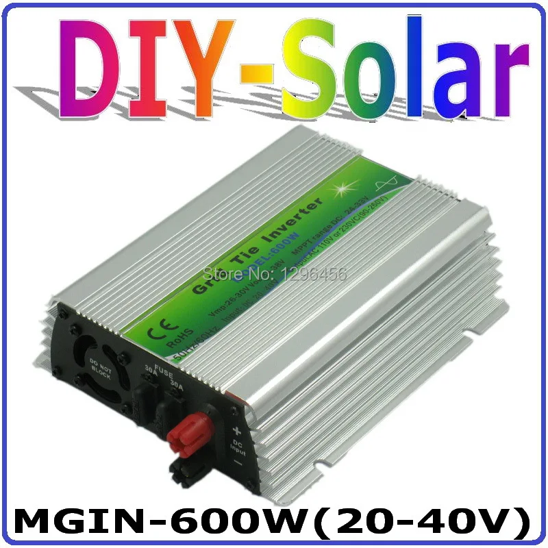 solar system 600W Grid Tie Inverter 600W On Grid Inverter, Solar Power Inverter Input DC20V~40V Output AC90V~260V Full Voltage
solar system 600W Grid Tie Inverter 600W On Grid Inverter, Solar Power Inverter Input DC20V~40V Output AC90V~260V Full Voltage