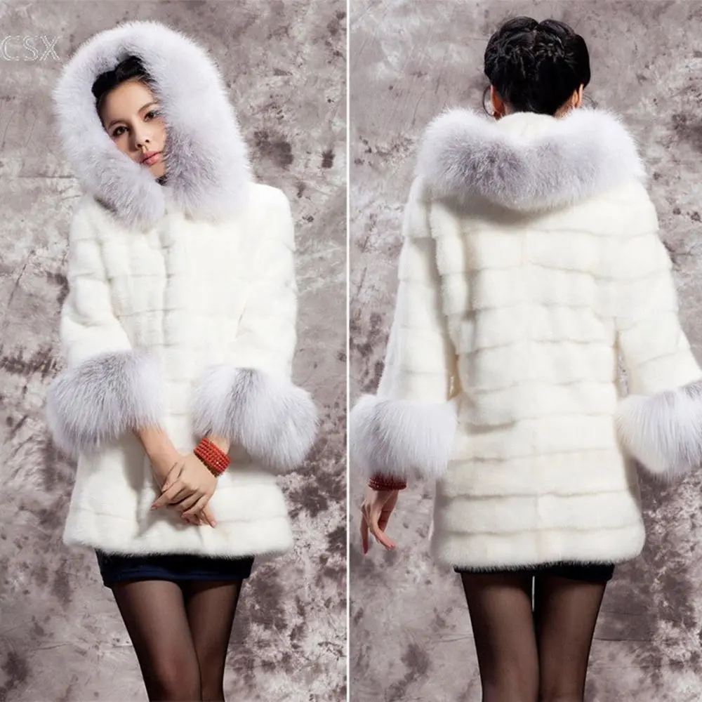 MwOiiOwM 2018 Winter Women's Jackets Warm Thick Fox Fur Coat Jackets Outerwear Woman's Clothing White M-XXL
MwOiiOwM 2018 Winter Women's Jackets Warm Thick Fox Fur Coat Jackets Outerwear Woman's Clothing White M-XXL