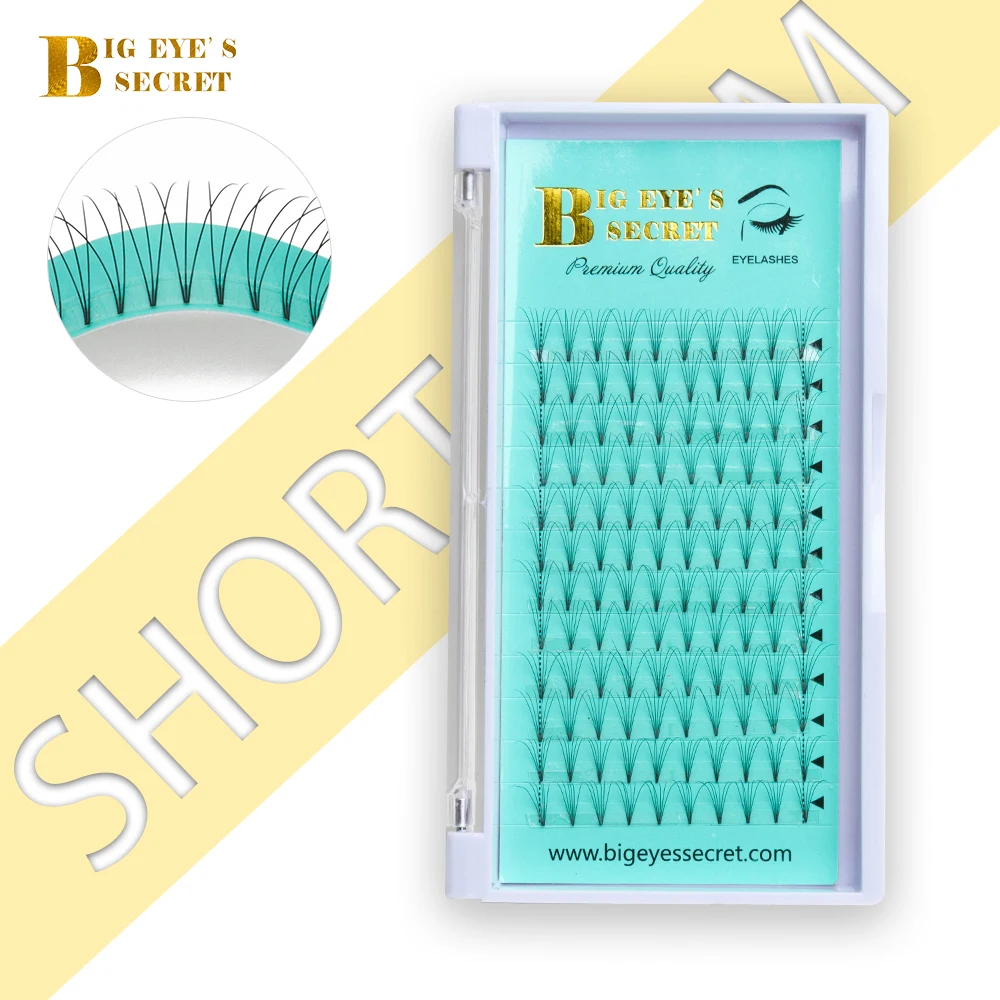 BES Premade Fans Short Stem Russian Volume Lashes 3D 4D 5D 6D 8-15mm Faux Mink Eyelashes Extension Supplies Premade Volume Fans
BES Premade Fans Short Stem Russian Volume Lashes 3D 4D 5D 6D 8-15mm Faux Mink Eyelashes Extension Supplies Premade Volume Fans