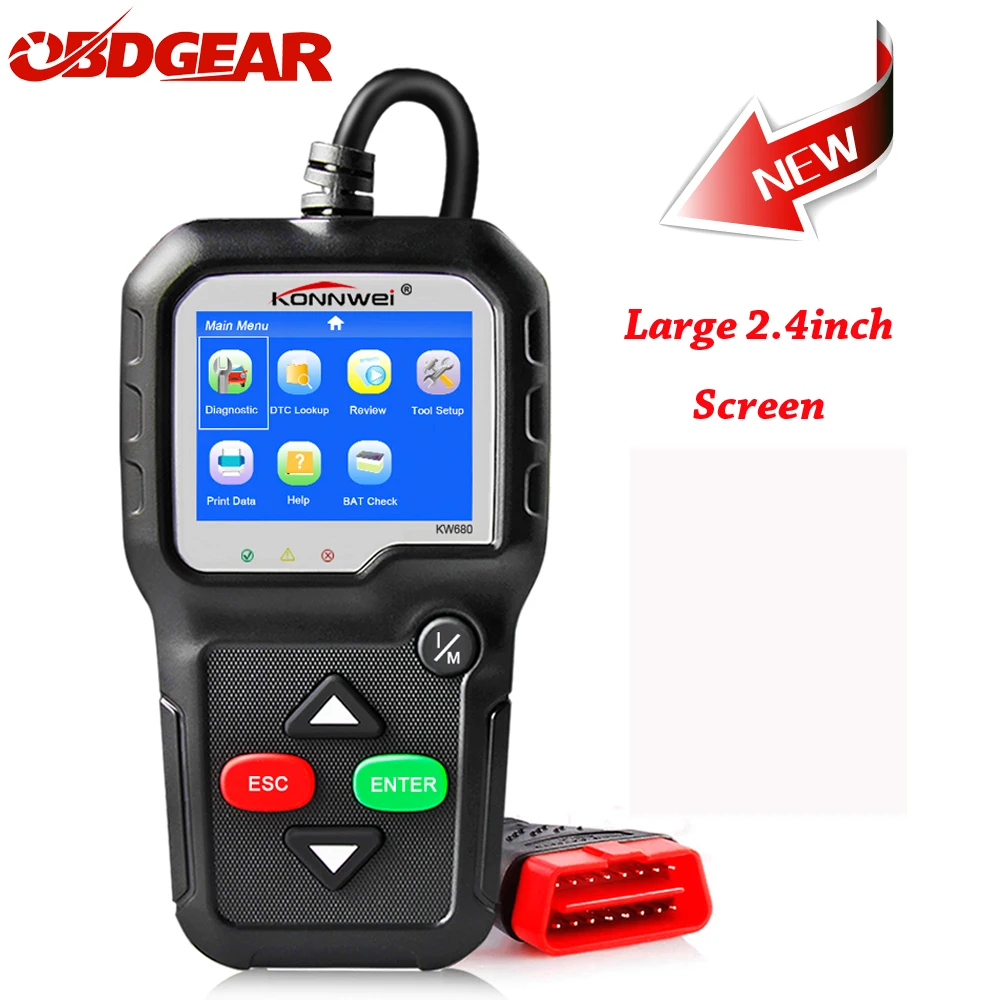 OBD2 Автосканер ODB 2 KONNWEI KW680S 2022 OBD2 автомобильный сканер с многоязычным OBD 2 автоматический диагностический сканер на русском языке
OBD2 Автосканер ODB 2 KONNWEI KW680S 2022 OBD2 автомобильный сканер с многоязычным OBD 2 автоматический диагностический сканер на русском языке