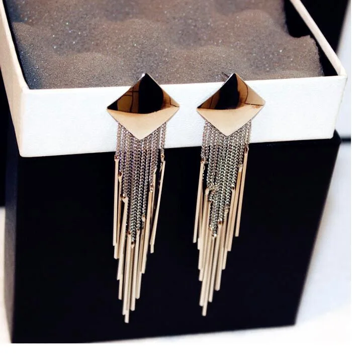 2018 Новые вечерние украшения Bijoux Street Стиль Lackingone заявление с металлической