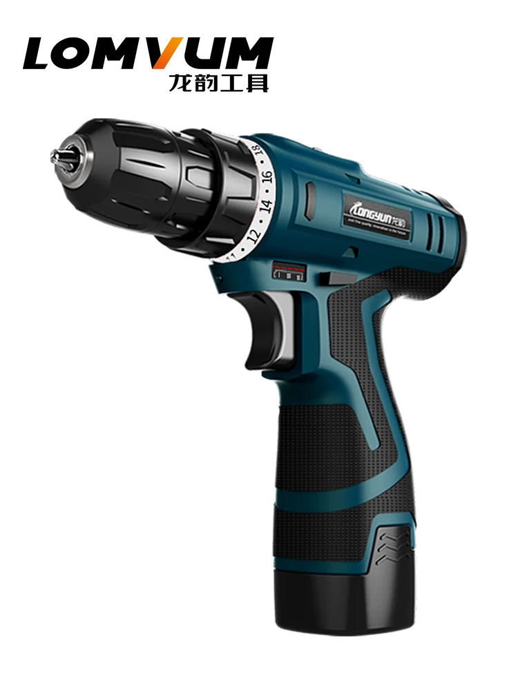 12V lithium drill rechargeable hand drill multi-function household electric screwdriver electric turn
12V lithium drill rechargeable hand drill multi-function household electric screwdriver electric turn