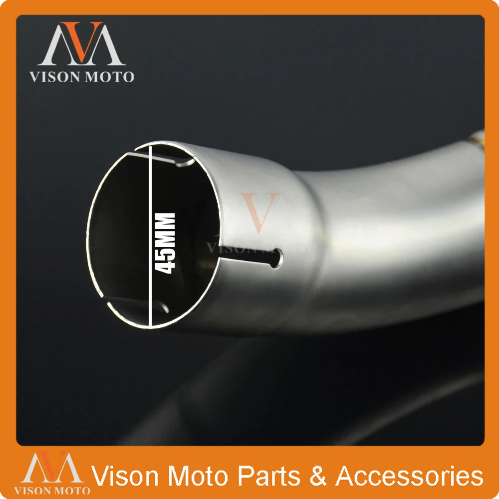 Motorcycle 45MM Exhaust Pipe Muffler Carbon Fiber Pipe For YAMAHA YZFR3 YZF-R3 YZF R3 2015 2016 15 16 
Motorcycle 45MM Exhaust Pipe Muffler Carbon Fiber Pipe For YAMAHA YZFR3 YZF-R3 YZF R3 2015 2016 15 16