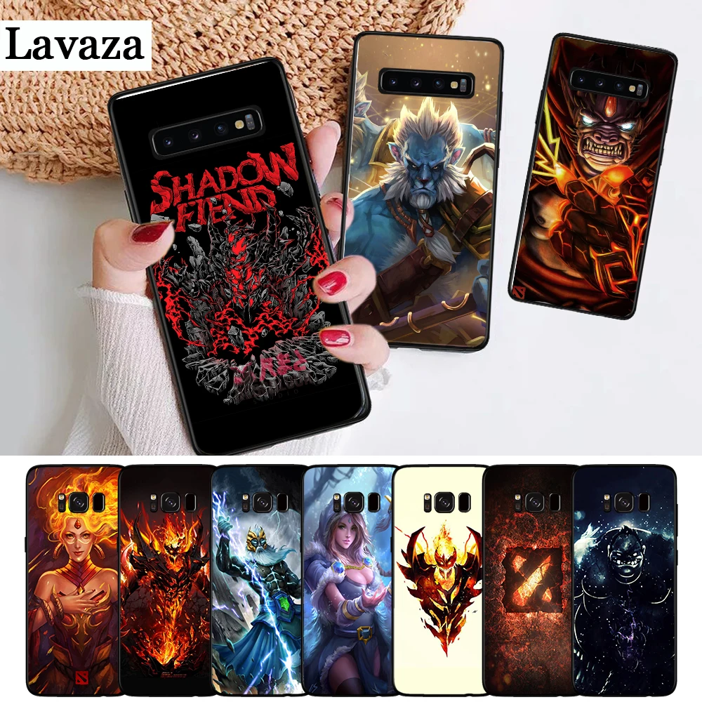 Игры dota 2 логотип силиконовый чехол для Samsung S6 край S7 S8 плюс S9 S10 S10e M10 M20 M30