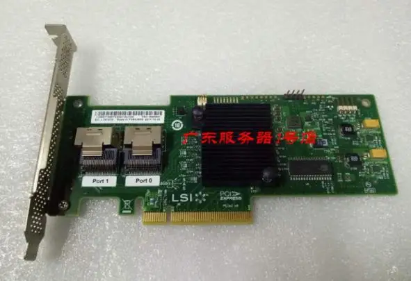 ServeRAID M1015 SAS/SATA Controller 46M0831 8 Port SFF8087 PCI-E 2.0 X8 6Gb/s Card Used
ServeRAID M1015 SAS/SATA Controller 46M0831 8 Port SFF8087 PCI-E 2.0 X8 6Gb/s Card Used
