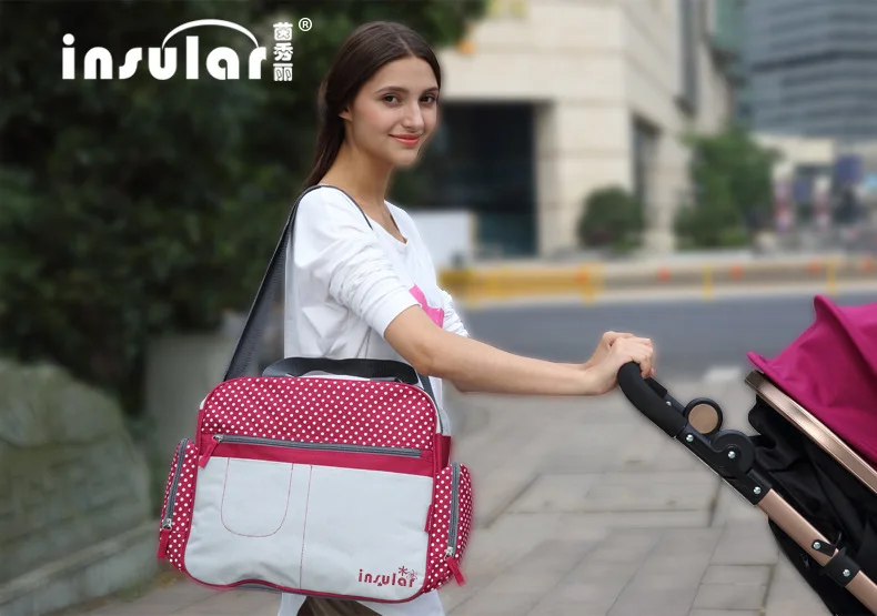 NEW Mommy Bag Lovely Multicolored Baby Diaper Bag Large-Capacity Fashion Mother's Maternity Bag Baby Stroller Nappy Bag 10033
NEW Mommy Bag Lovely Multicolored Baby Diaper Bag Large-Capacity Fashion Mother's Maternity Bag Baby Stroller Nappy Bag 10033