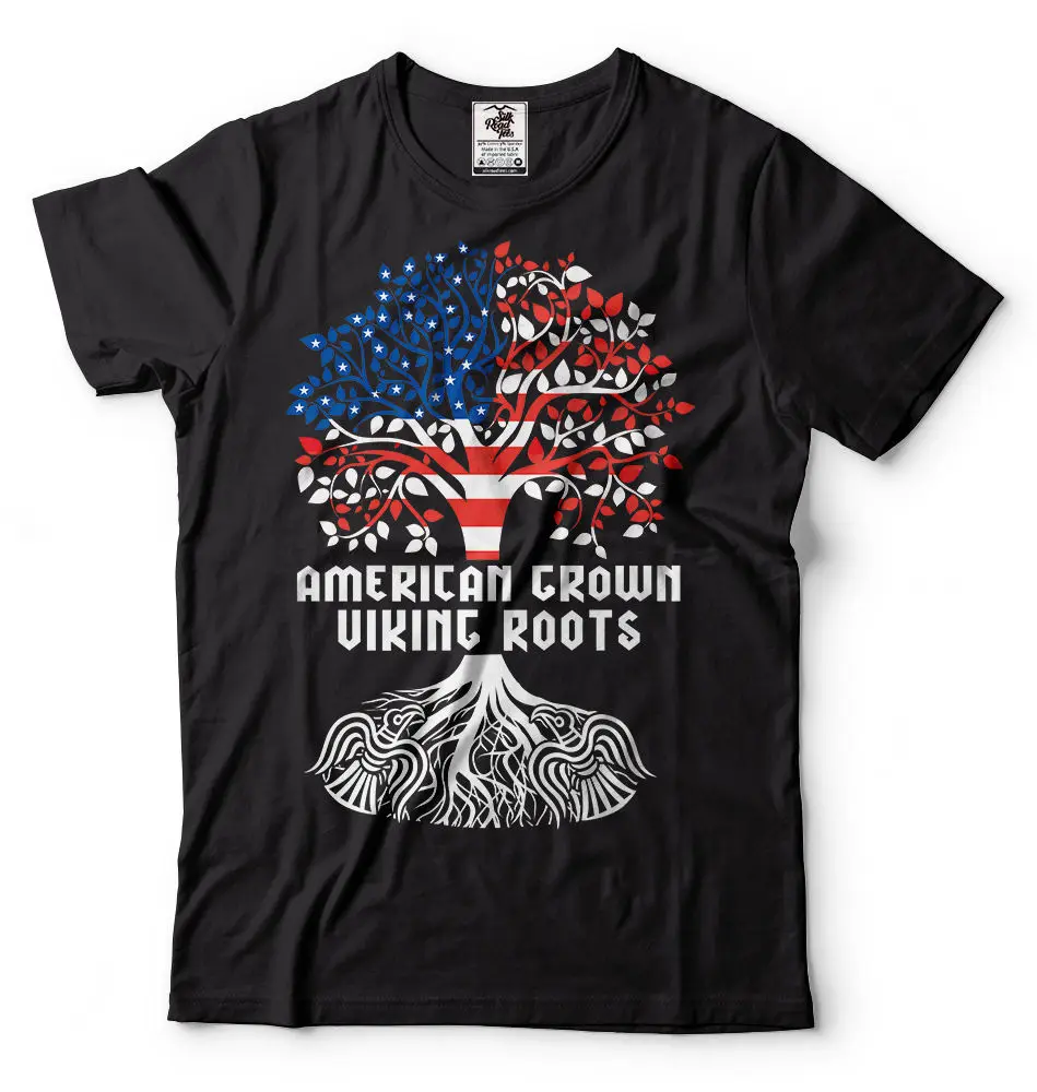 American Viking T-Shirt Vikings Heritage Roots T-Shirt Usa America Tee Shirt Men'S Lastest 2019 Simple Style Design Men T-Shirt
American Viking T-Shirt Vikings Heritage Roots T-Shirt Usa America Tee Shirt Men'S Lastest 2019 Simple Style Design Men T-Shirt