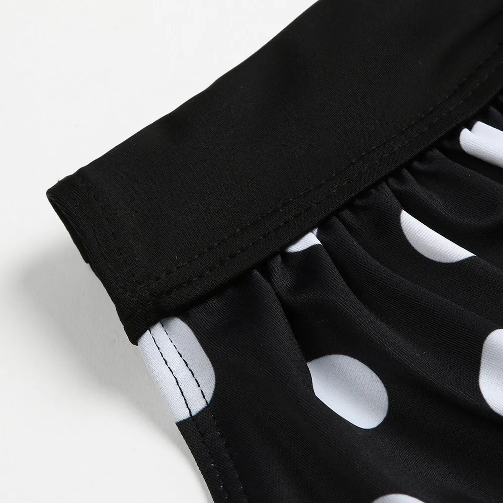 KLV Women One Piece Push Up Padded Swim suit Swimwear Bathing Suit Monoki dot Black Beachwear High Waist plus size 4XL 3.28
KLV Women One Piece Push Up Padded Swim suit Swimwear Bathing Suit Monoki dot Black Beachwear High Waist plus size 4XL 3.28