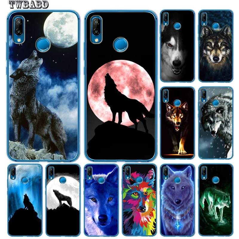 Властный волк для Huawei P30 P20 Lite Pro P10 P8Lite P9Lite 2017 P Smart Mate 9 10 20 мягкий бампер чехол