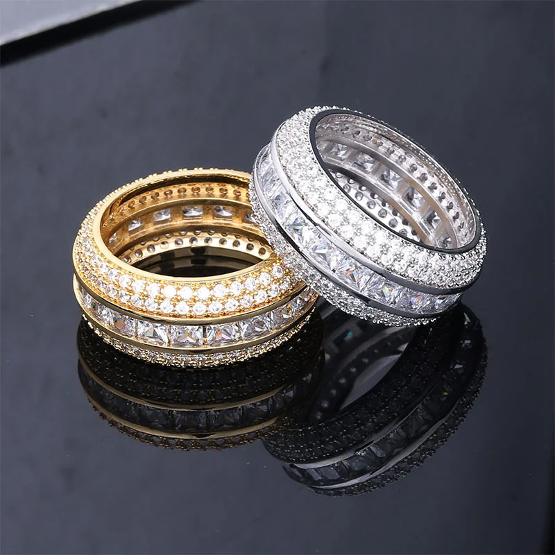 Lucky Sonny Full CZ Rings Solitaire Luxury Men's Rings Zircon Iced RING Hip Hop Bling Jewelry Anel Anillo Bijoux Free Shipping
Lucky Sonny Full CZ Rings Solitaire Luxury Men's Rings Zircon Iced RING Hip Hop Bling Jewelry Anel Anillo Bijoux Free Shipping