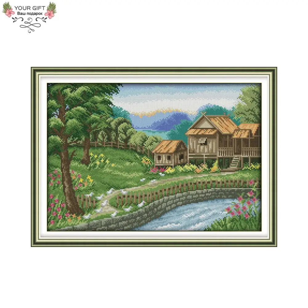 Joy Sunday Home Decor F766 Counted and Stamped A World Outside Garden Needlework Needlepoint Embroidery Cross Stitch kits
Joy Sunday Home Decor F766 Counted and Stamped A World Outside Garden Needlework Needlepoint Embroidery Cross Stitch kits