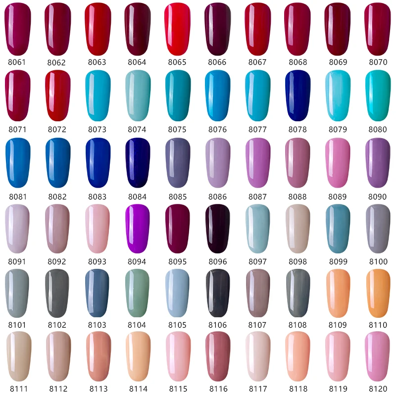 УФ-гель для ногтей серии Modelones 120 цветов полуперманентный салонный светодиодный