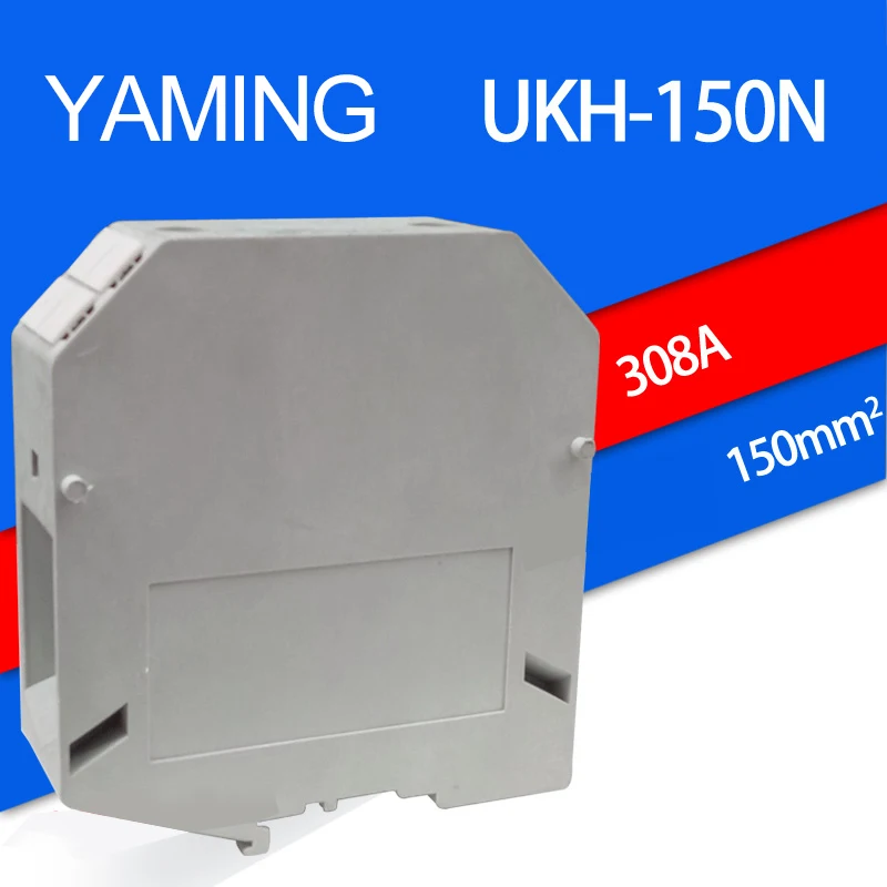 2pcs/lot UKH-150N(UK-50N) 150mm2 Square 308A Connection Terminal Voltage Terminal Connection Lug Plate Guide Type
2pcs/lot UKH-150N(UK-50N) 150mm2 Square 308A Connection Terminal Voltage Terminal Connection Lug Plate Guide Type
