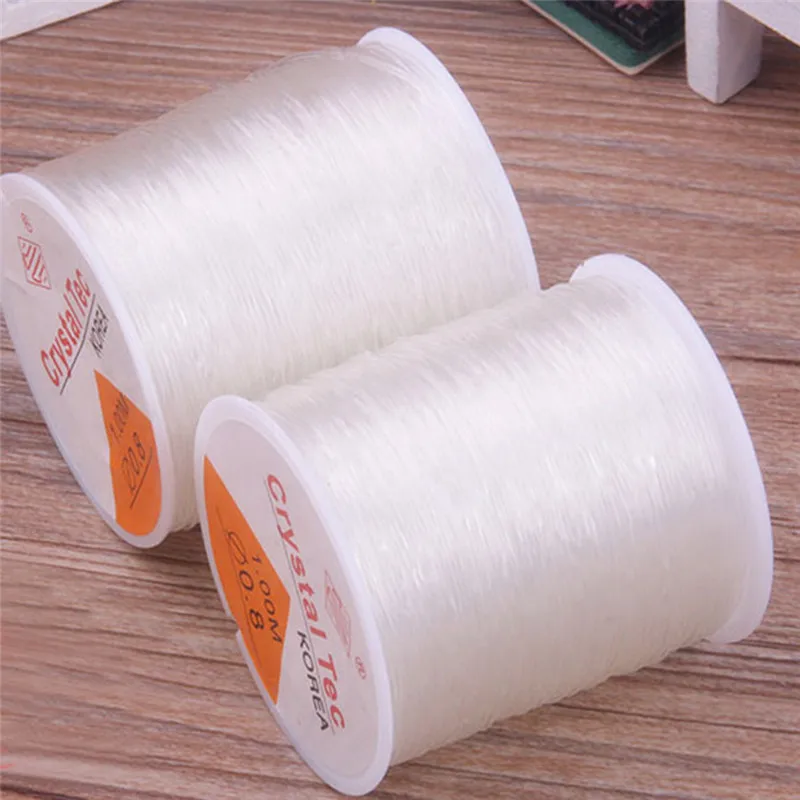 1 PC DIY 0.8mm 100 Meter Clear Stretch Elastic Beading Cord String Thread Spool Roll
1 PC DIY 0.8mm 100 Meter Clear Stretch Elastic Beading Cord String Thread Spool Roll