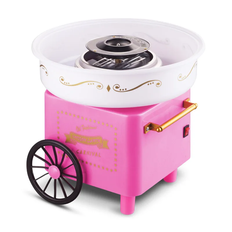 Electric DIY Sweet cotton candy maker mini portable candy Floss Spun Sugar machine girl boy kids gift 500w children's day EU US
Electric DIY Sweet cotton candy maker mini portable candy Floss Spun Sugar machine girl boy kids gift 500w children's day EU US