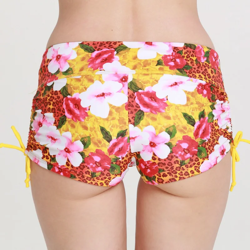 SBART/женские пляжные шорты купальник с низкой талией сексуальный цветочный принт