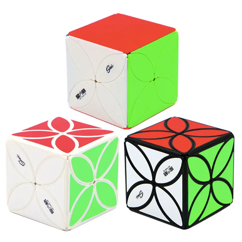 Genuine QiYi MoFangGe Clover Cube Strange-shape Magic Speed Cube Puzzle Twist Cubes Toys For Children Kids
Genuine QiYi MoFangGe Clover Cube Strange-shape Magic Speed Cube Puzzle Twist Cubes Toys For Children Kids