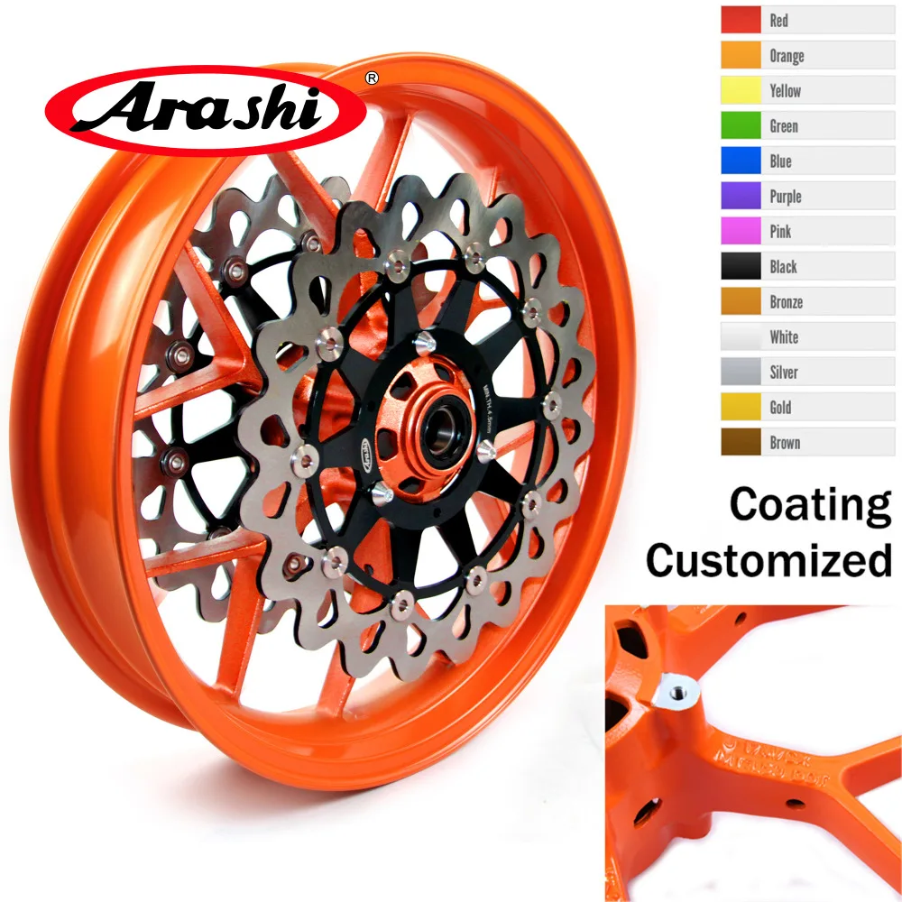 Arashi Front Wheel Rim For HONDA CBR1000RR 2008-2016 CBR1000 RR CBR 1000 RR Rim Hub Front Brake Disc Rotor 2008 2009 2010 2011
Arashi Front Wheel Rim For HONDA CBR1000RR 2008-2016 CBR1000 RR CBR 1000 RR Rim Hub Front Brake Disc Rotor 2008 2009 2010 2011